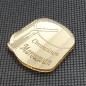 Étiquette dragées plexi Or 24