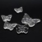 Étiquettes acryliques papillon dorées avec noms de gravure personnalisés, 30 pièces, décor de Table de mariage, cadeau de baptêm